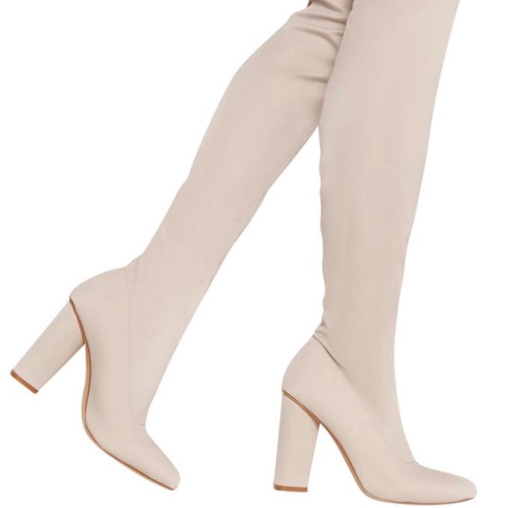 Over the knee misguided boots